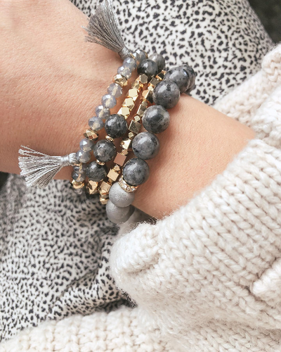 Tassel Collection - Navy Bracelet-W Jewelry-Graceful & Chic Boutique, Family Clothing Store in Waxahachie, Texas