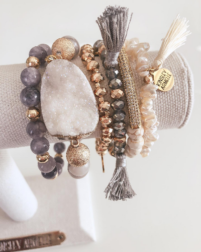 Tassel Collection - Navy Bracelet-W Jewelry-Graceful & Chic Boutique, Family Clothing Store in Waxahachie, Texas