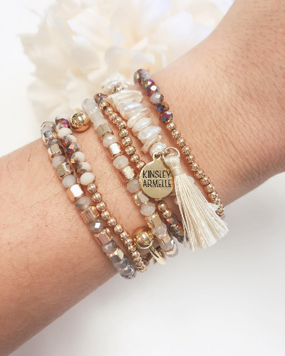 Tassel Collection - Opal Bracelet-W Jewelry-Graceful & Chic Boutique, Family Clothing Store in Waxahachie, Texas