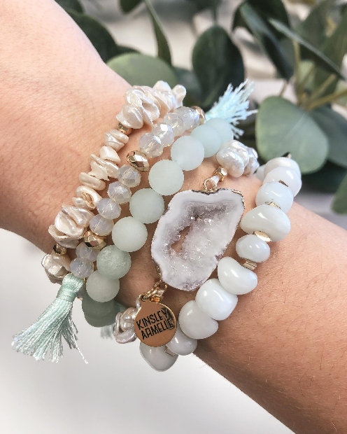 Tassel Collection - Opal Bracelet-W Jewelry-Graceful & Chic Boutique, Family Clothing Store in Waxahachie, Texas