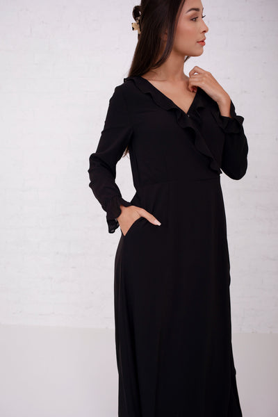 The Marley Dress in Black-W Dress-Graceful & Chic Boutique, Family Clothing Store in Waxahachie, Texas