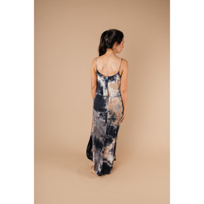 Timeless Neutral Tie Dye Maxi Dress-W Dress-Graceful & Chic Boutique, Family Clothing Store in Waxahachie, Texas
