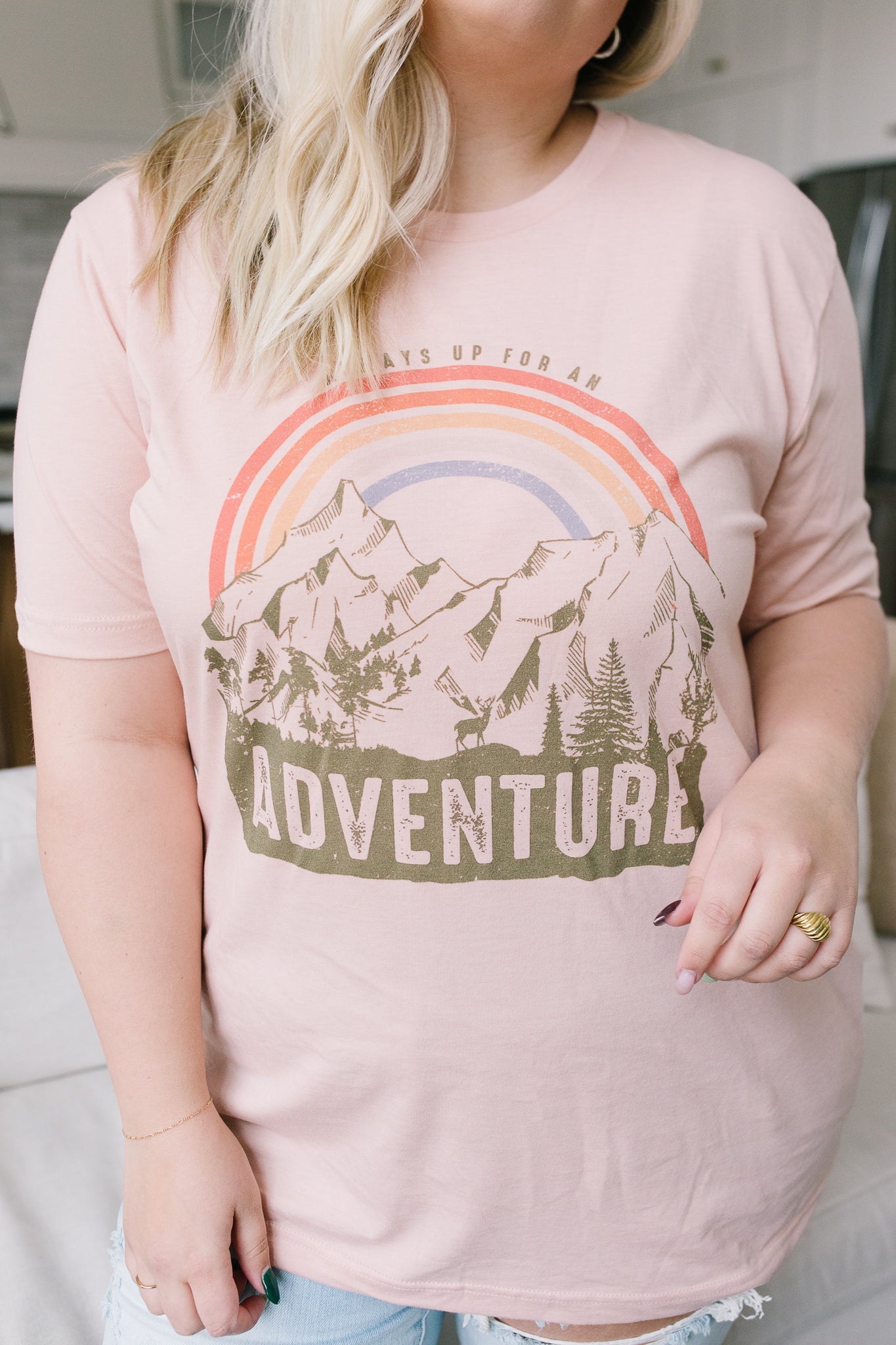 Up For An Adventure Tee-Womens-Graceful & Chic Boutique, Family Clothing Store in Waxahachie, Texas
