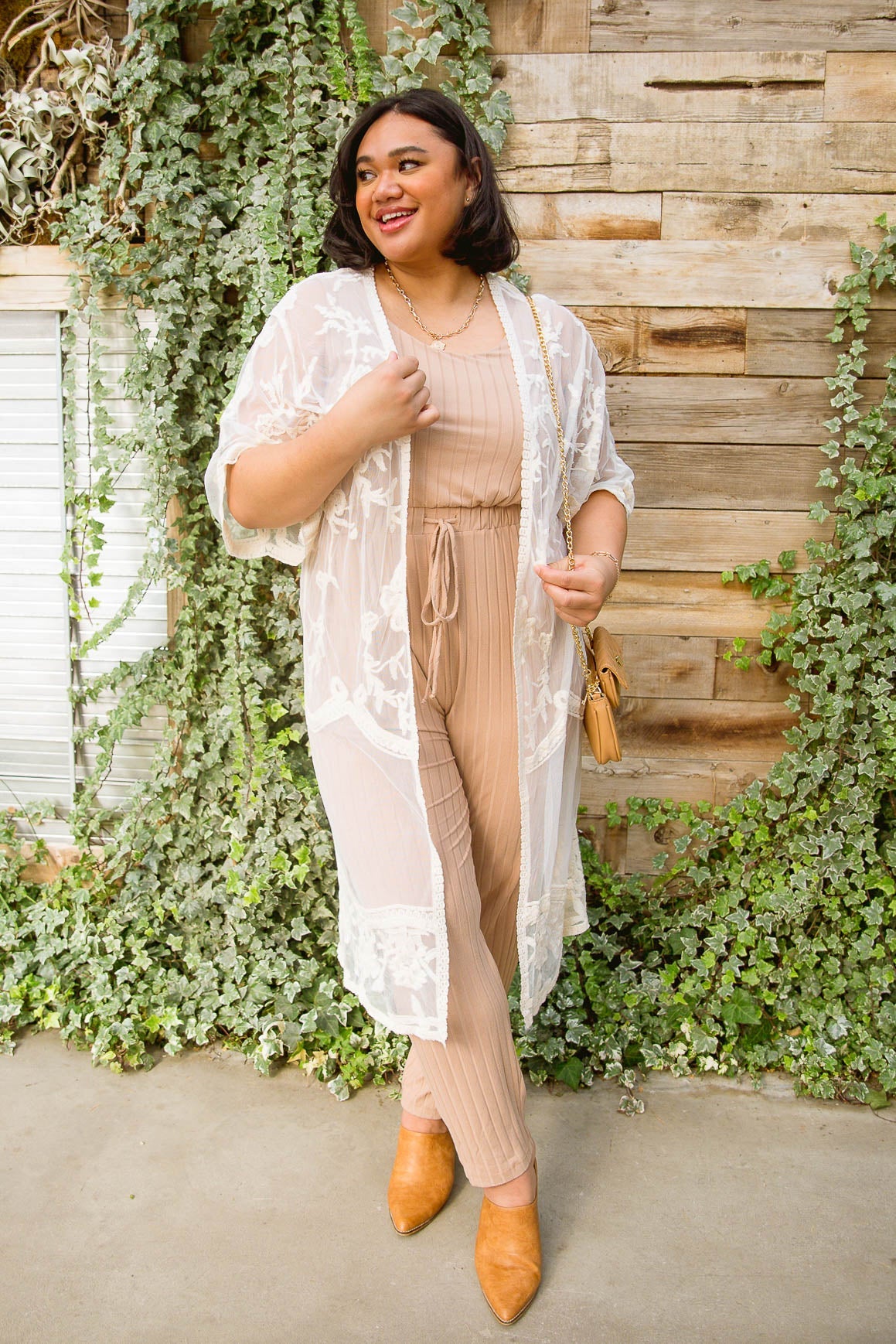 Vacay Babe Cardigan In Natural-Womens-Graceful & Chic Boutique, Family Clothing Store in Waxahachie, Texas