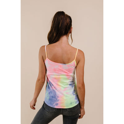 Wild N Tie Dyed Tank In Indigo-Womens-Graceful & Chic Boutique, Family Clothing Store in Waxahachie, Texas