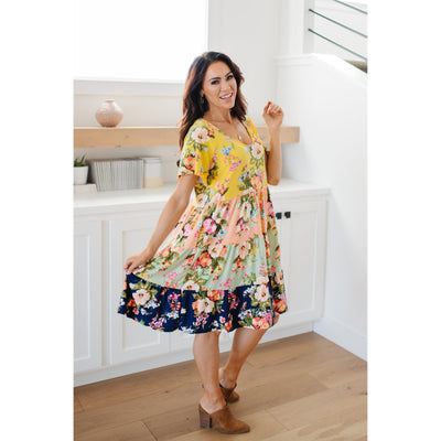 Wild Flower Dress-Womens-Graceful & Chic Boutique, Family Clothing Store in Waxahachie, Texas