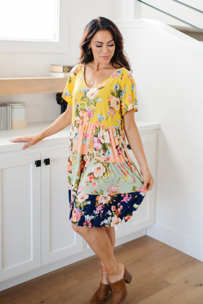 Wild Flower Dress-Womens-Graceful & Chic Boutique, Family Clothing Store in Waxahachie, Texas