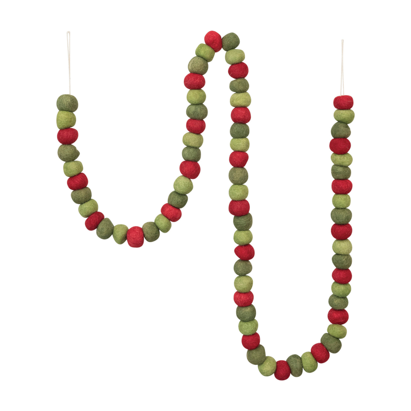 72"L Wool Felt Ball Garland - 3 Color Options-Home Decor-Graceful & Chic Boutique, Family Clothing Store in Waxahachie, Texas