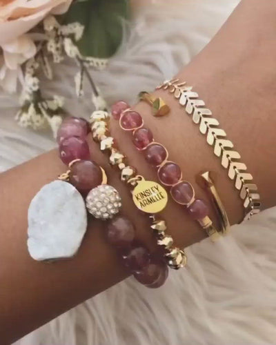 Goddess Collection Gold Lance Bracelet | The Perfect Pair