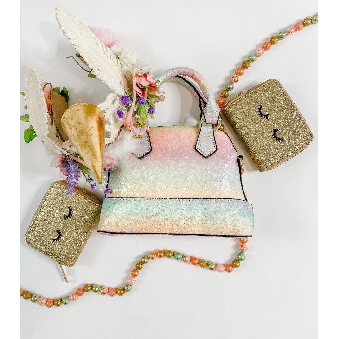 Unicorn Glitter Girl's Purse | The Perfect Pair-Graceful & Chic Boutique, Family Clothing Store in Waxahachie, Texas