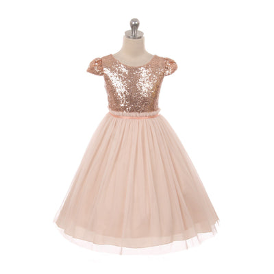 Sequin Mesh Pleated Dress | The Perfect Pair-G Dress-Graceful & Chic Boutique, Family Clothing Store in Waxahachie, Texas