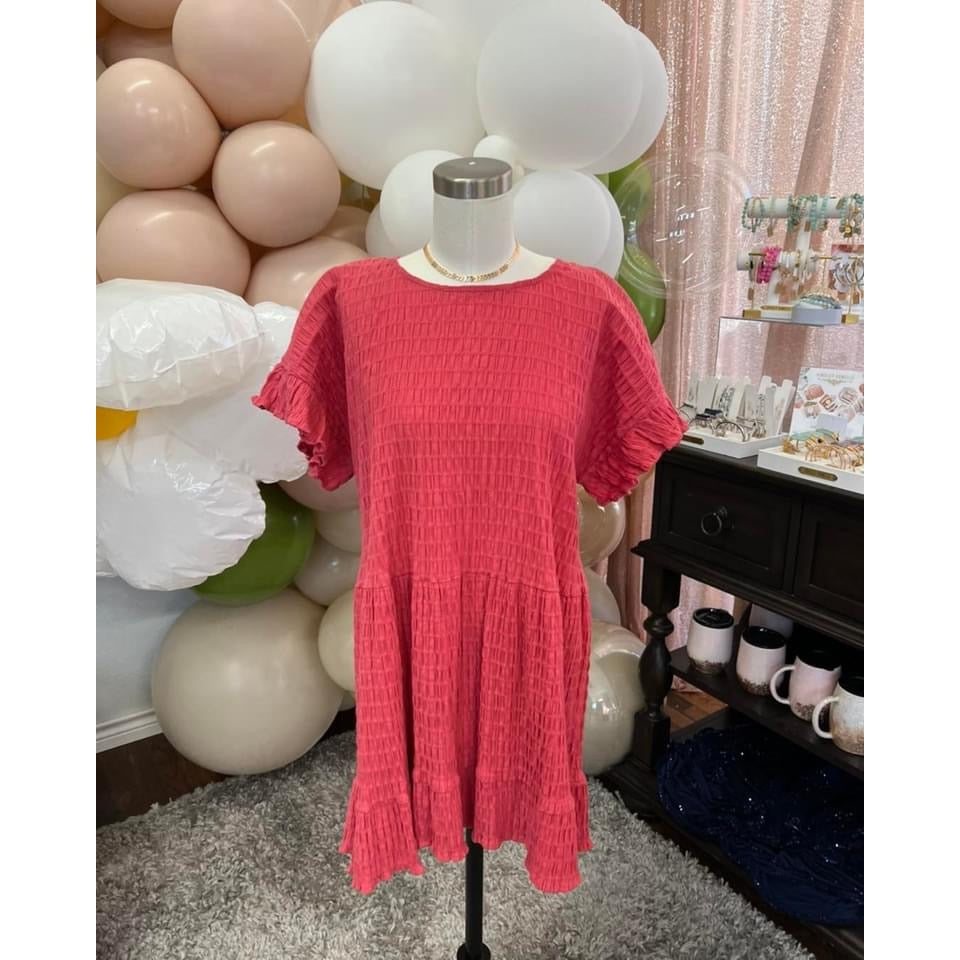 Rose All The Way Shirt-W Dress-Graceful & Chic Boutique, Family Clothing Store in Waxahachie, Texas