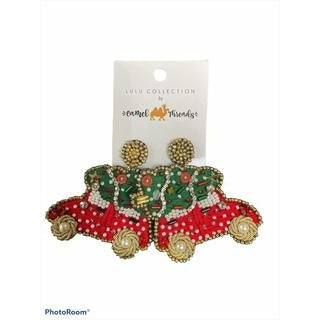 Christmas Tree Earrings-W Jewelry-Graceful & Chic Boutique, Family Clothing Store in Waxahachie, Texas