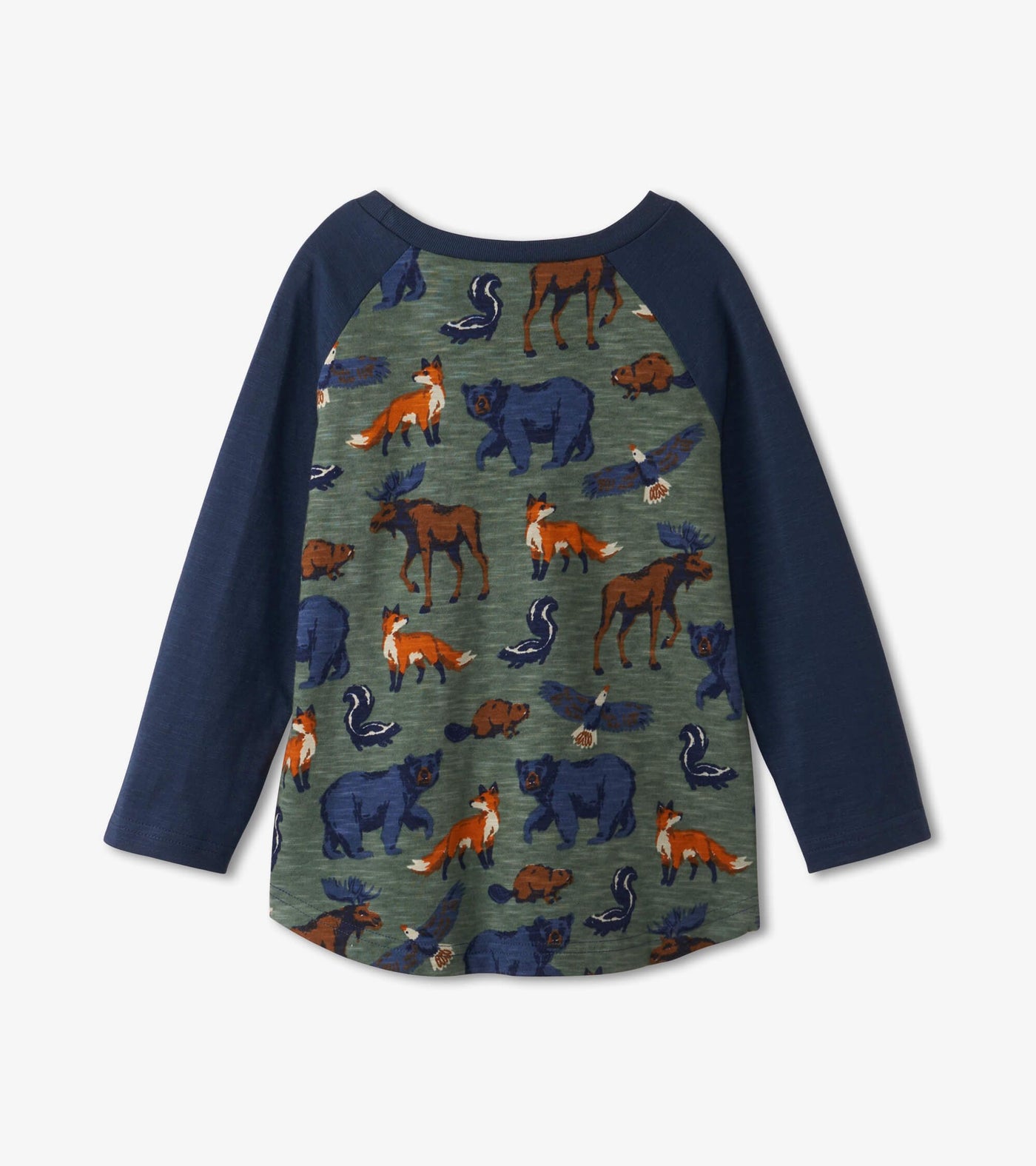 Forest Critters Raglan Tee-Graceful & Chic Boutique, Family Clothing Store in Waxahachie, Texas
