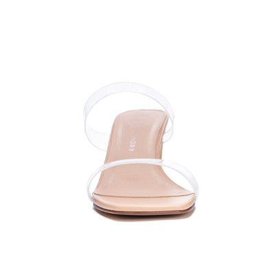 Yanti Slide Sandal in Clear | Chinese Laundry-W Footwear-Graceful & Chic Boutique, Family Clothing Store in Waxahachie, Texas